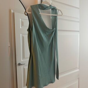 Reformation Keagan silk dress